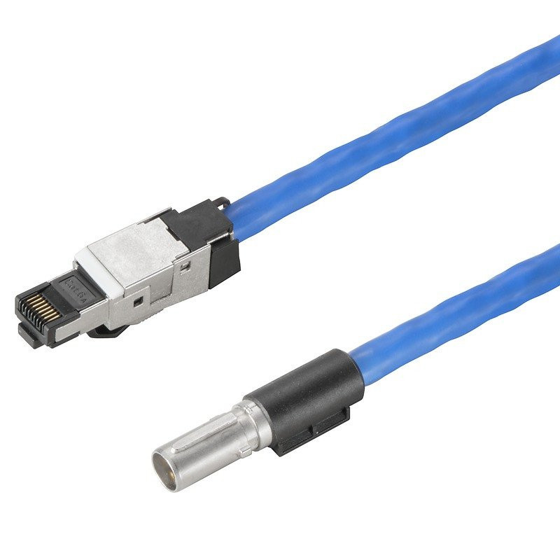 Weidmuller Data insert with cable (industrial connectors) cable length: 1 M cat
