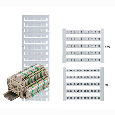 Weidmuller Dek 6 FWZ 111-120; dekafix, terminal marker, 5 X 6 MM, pitch, in MM: 6