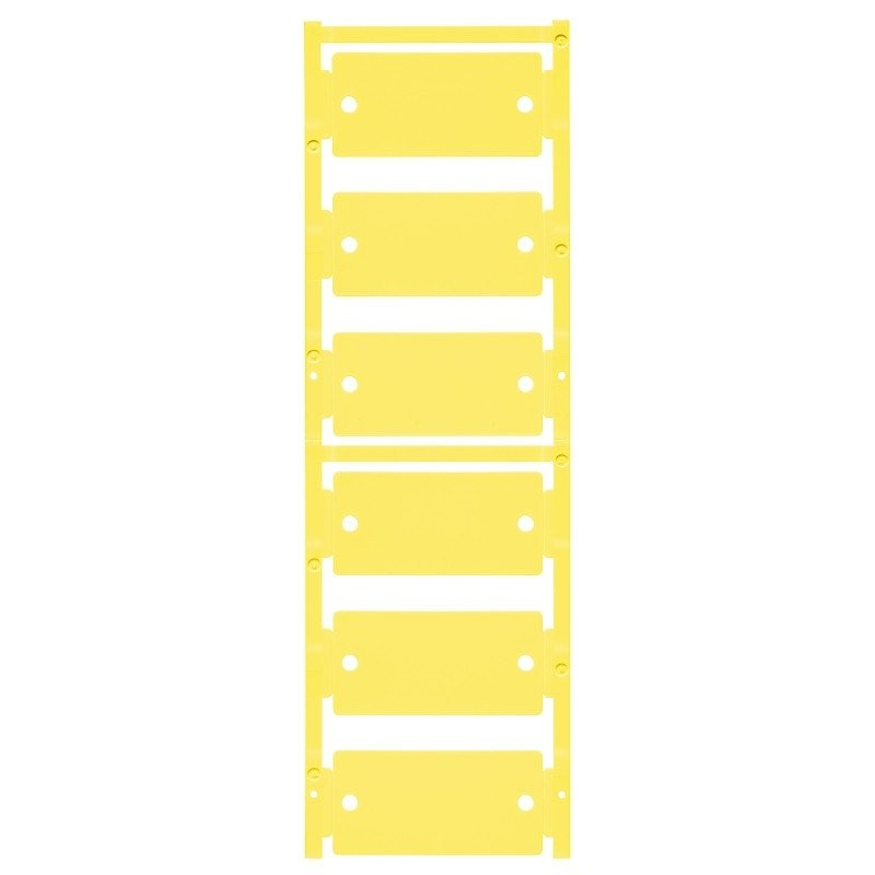 Weidmuller Device marking 3x6 MM polyamide 66 yellow