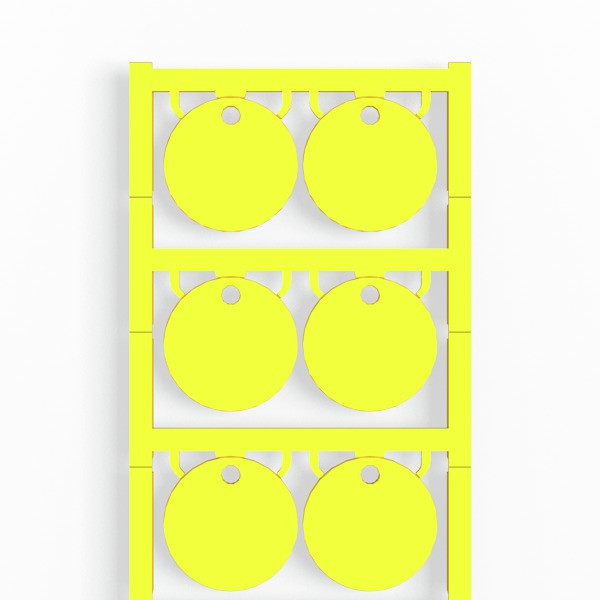 Weidmuller Device marking Ø 3 MM with 4.2 MM mounting hole 3x3 MM polyamide