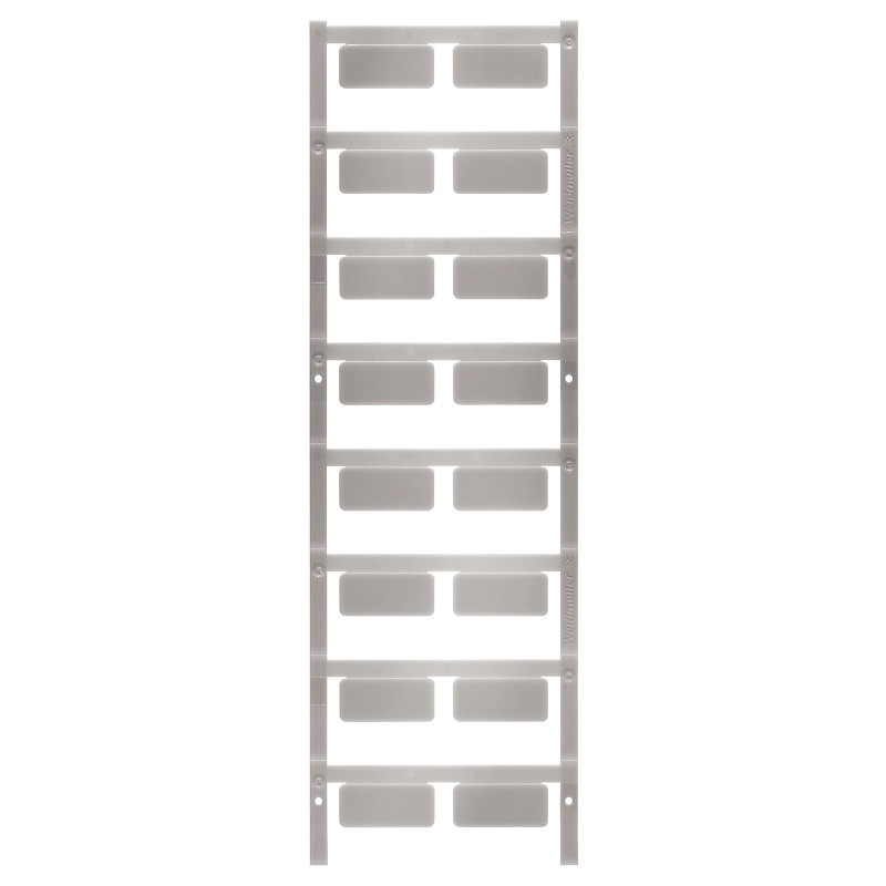 Weidmuller Device marking self-adhesive 12.5x27 MM polyamide 66 silver