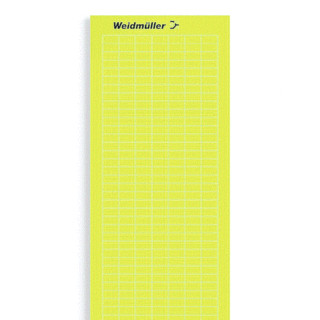 Weidmuller Device marking self-adhesive 12x6 MM polyester PVC-free yellow