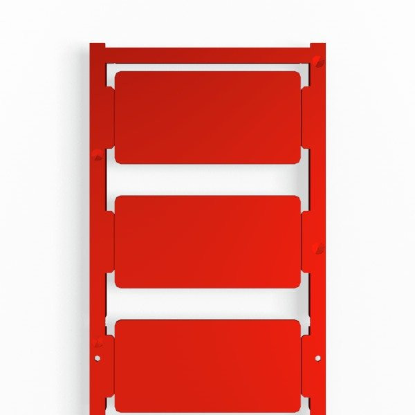Weidmuller Device marking self-adhesive 3x6 MM polyamide 66 red