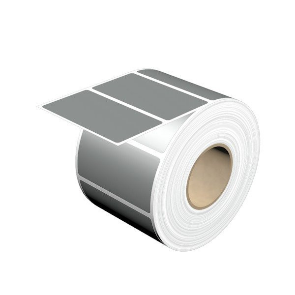Weidmuller Device marking self-adhesive 65x35 MM polyester silver