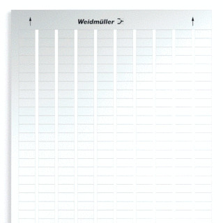 Weidmuller Device marking self-adhesive 9 MM polyester PVC-free silver