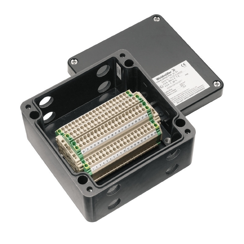 Weidmuller Distributor housing ex atex LL 2GD T85°C ex E LL T6 klippon pok 1616