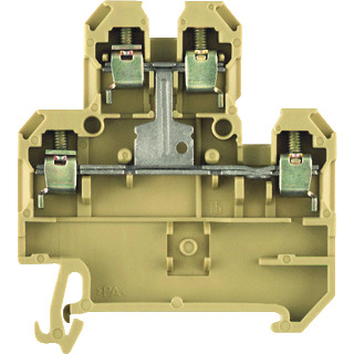Weidmuller Sak-serie verbindingsrijgklem 0,5-6MM² eendr. 0,5-4MM² meerdr. beige