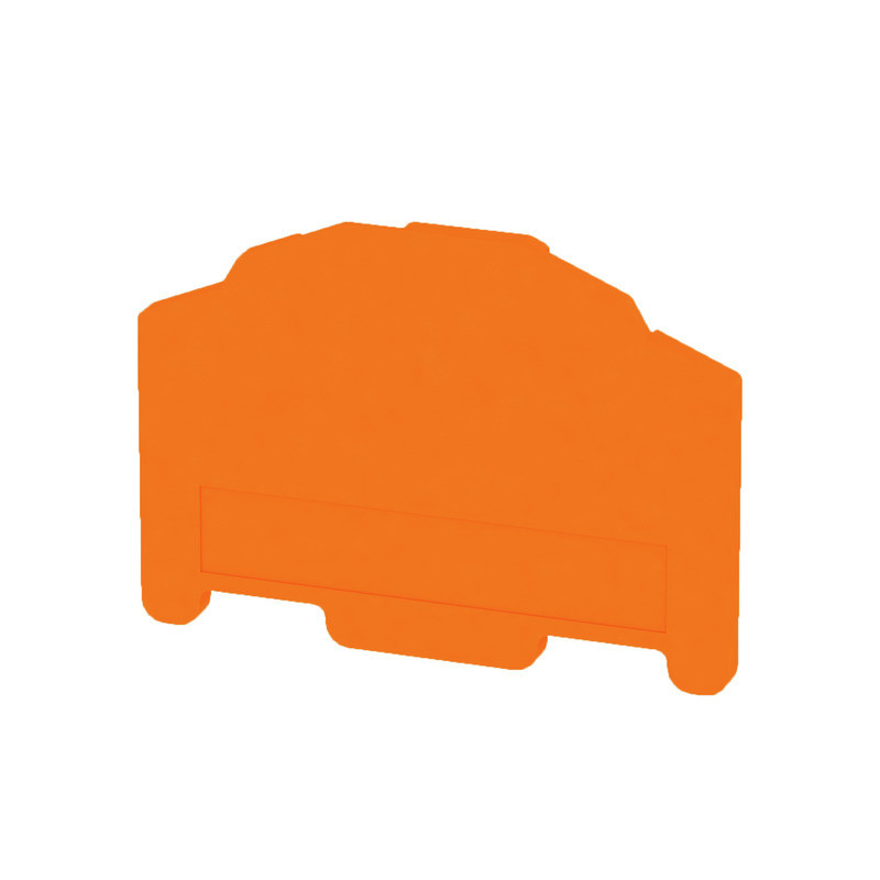 Weidmuller Eind/tussenplaat oranje