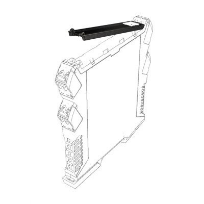 Weidmuller CH20M elektronicabehuizing omnimate transparant gesloten