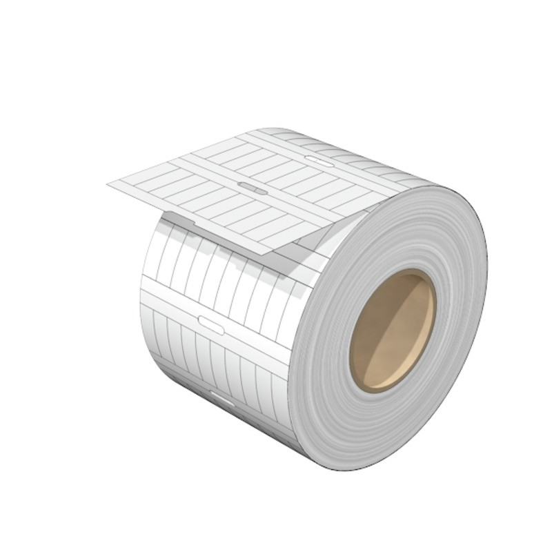 Weidmuller ELS Cable Coding system, white, conductor O.D.:7 - 115 MM, without, polyes