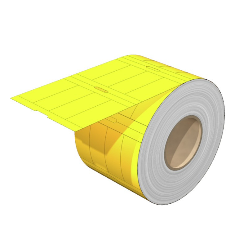 Weidmuller ELS Cable Coding system, yellow, conductor O.D.:7 - 115 MM, without, polye