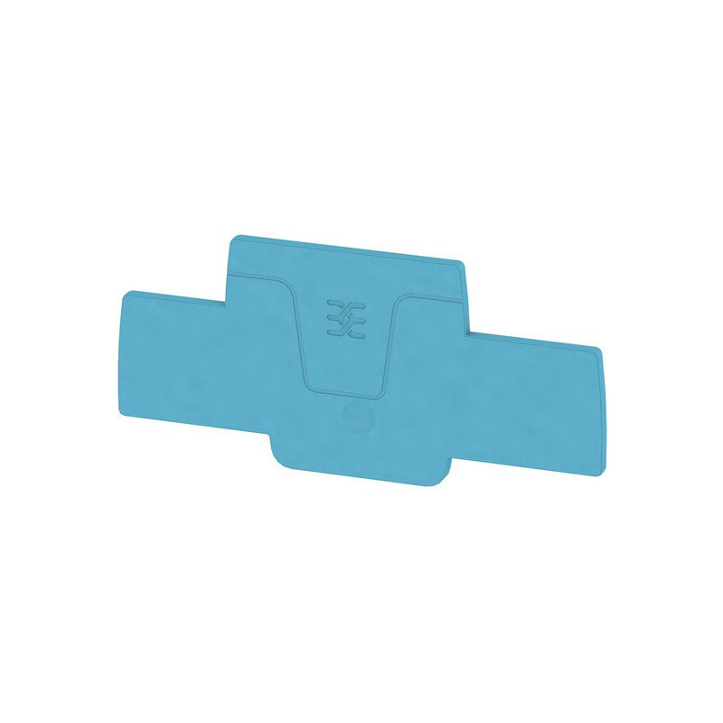 Weidmuller End and partition plate for terminals 82 MMX2 MM blue