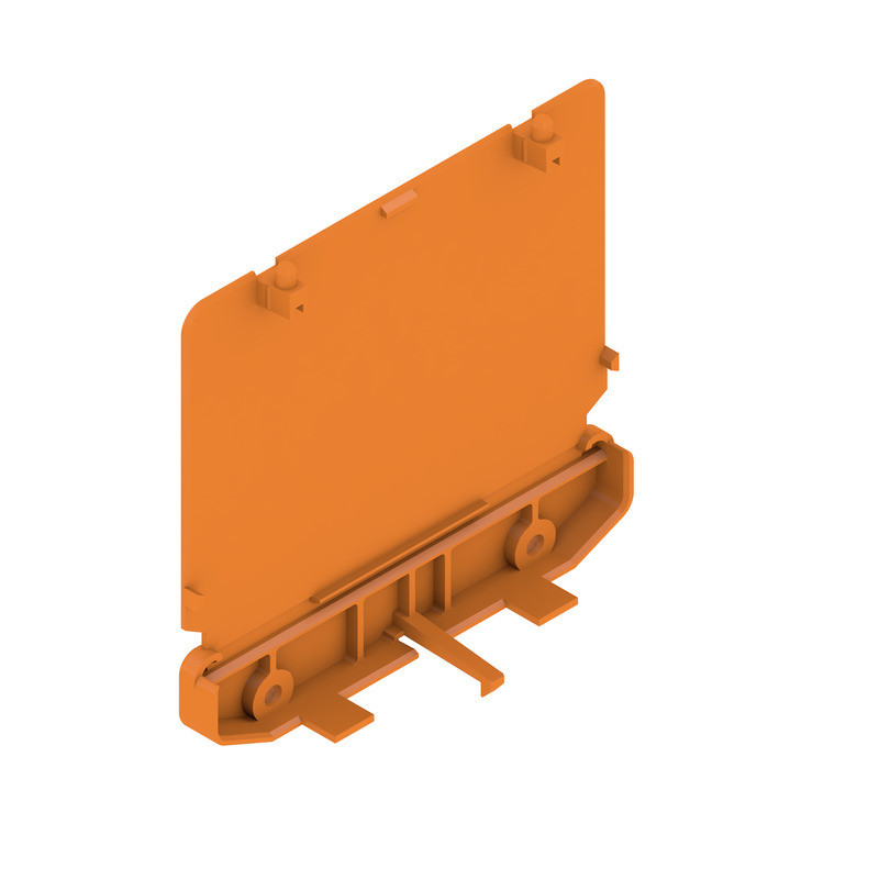 Weidmuller RS 100 End Plate (profile housing), width: 27.2 , ip20 in installed state, pa