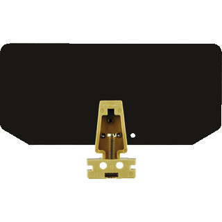 Weidmuller End plate (terminal) end and intermediate plate 12 MMX2 MM yellow