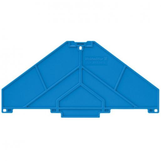 Weidmuller End plate (terminal) end plate 12 MMX3 MM blue