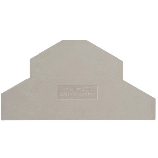 Weidmuller End plate (terminal) end plate 14 MMX4.5 MM beige