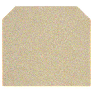 Weidmuller End plate (terminal) end plate 58 MMX1.5 MM beige