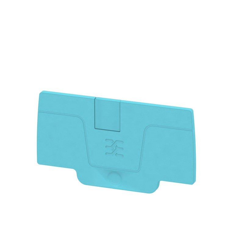 Weidmuller End plate (terminal) end plate 58 MMX2.1 MM blue