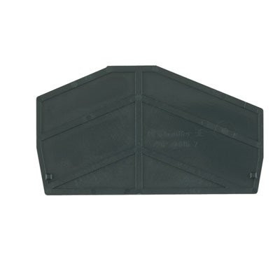 Weidmuller End plate (terminal) end plate 92.6 MMX2.7 MM black
