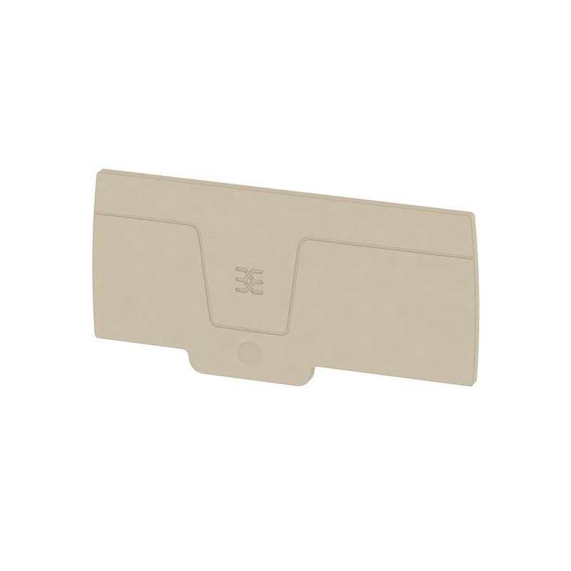 Weidmuller End plate (terminal) end plate 92.7 MMX2.4 MM dark beige
