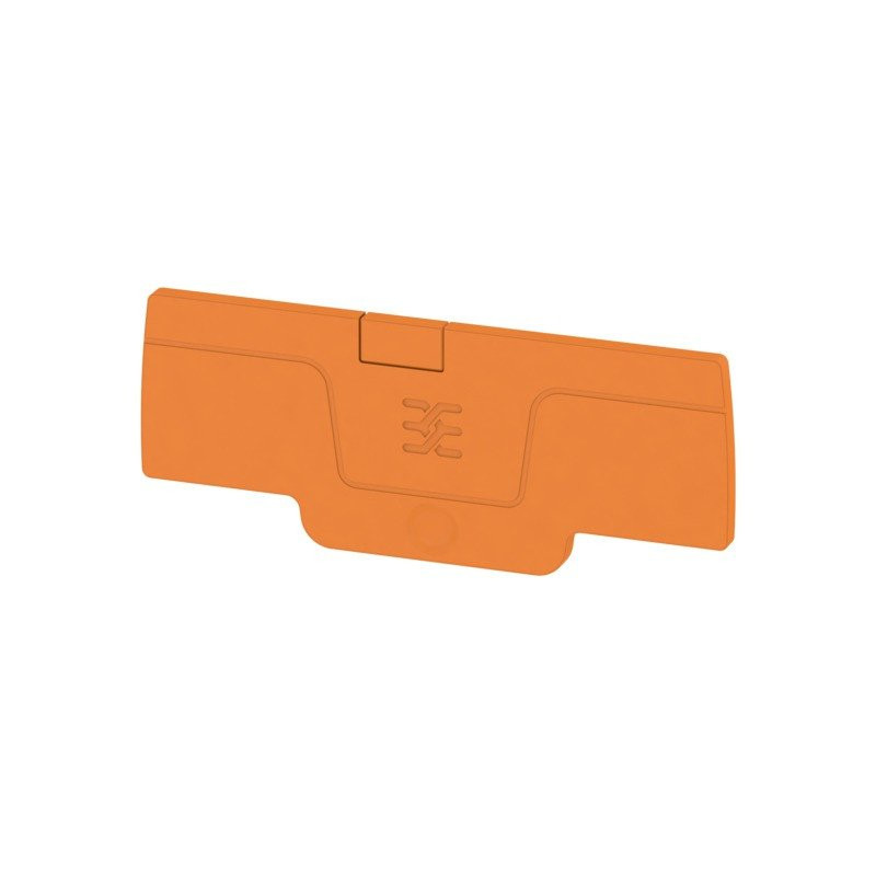 Weidmuller End plate (terminals) 65.7 MMX2.1 MM orange