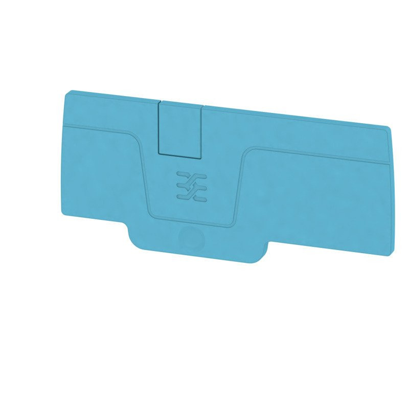 Weidmuller End plate (terminals) 71.9 MMX2.1 MM blue