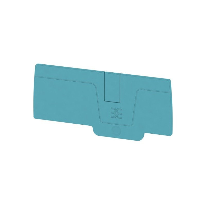 Weidmuller End plate (terminals) 82.6 MMX2.1 MM blue