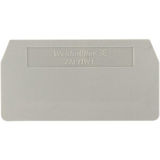 Weidmuller End plate (terminal) end plate 97.5 MMX2.5 MM dark beige