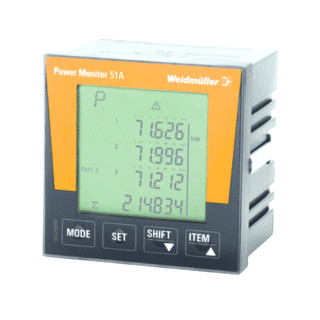 Weidmuller Power monitor 51a energy meter apparent power effective power reactive power power F