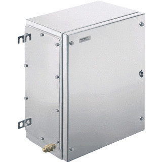 Weidmuller Ex metal housing 300x400x150 MM electropolished flange plate: N