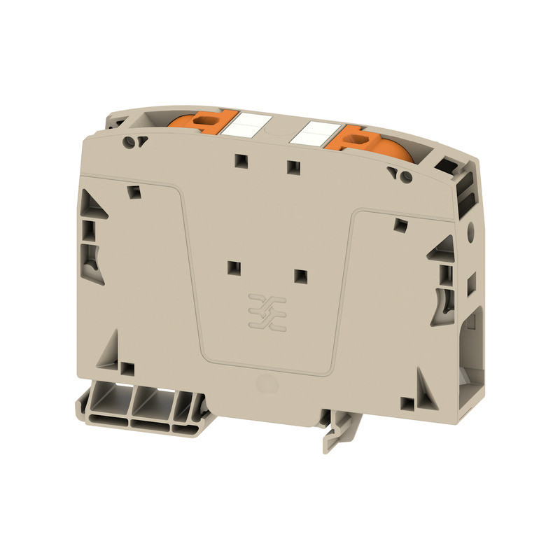 Weidmuller Verbindingsrijgklem 10-70MM² eendr. 10-70MM² meerdr. beige