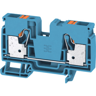 Weidmuller A-serie verbindingsrijgklem 0,5-10MM² eendr. 0,5-10MM² meerdr. blauw Weidmuller A-serie verbindingsrijgklem 0,5-10MM² eendr. 0,5-10MM² meerdr. blauw
