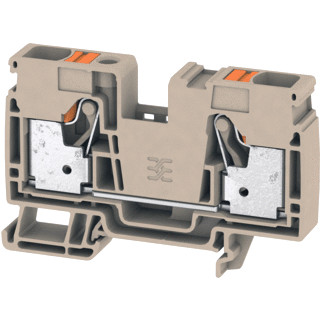 Weidmuller A-serie verbindingsrijgklem 0,5-16MM² eendr. 0,5-16MM² meerdr. beige