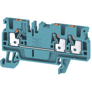 Weidmuller A-serie verbindingsrijgklem 0,5-2,5MM² eendr. 0,5-2,5MM² meerdr. blauw