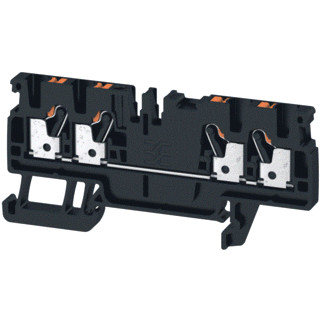 Weidmuller A-serie verbindingsrijgklem 0,5-2,5MM² eendr. 0,5-2,5MM² meerdr. zwart