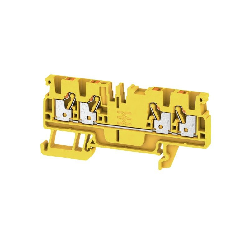 Weidmuller A-serie verbindingsrijgklem 0,5-2,5MM² eendr. 0,5-2,5MM² meerdr. geel