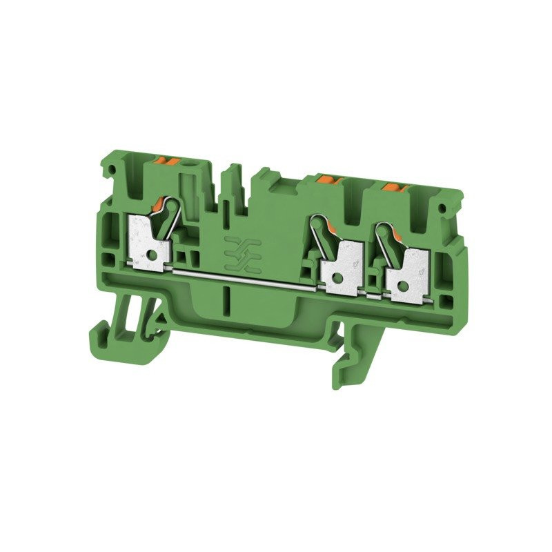 Weidmuller A-serie verbindingsrijgklem 0,5-2,5MM² eendr. 0,5-2,5MM² meerdr. groen