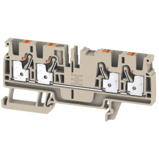 Weidmuller THM MT30X verbindingsrijgklem 0,5-4MM² eendr. 0,5-4MM² meerdr. beige