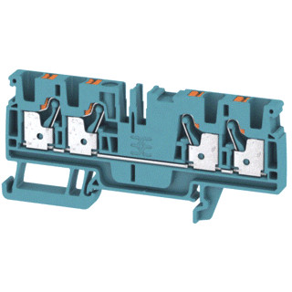 Weidmuller THM MT30X verbindingsrijgklem 0,5-4MM² eendr. 0,5-4MM² meerdr. blauw