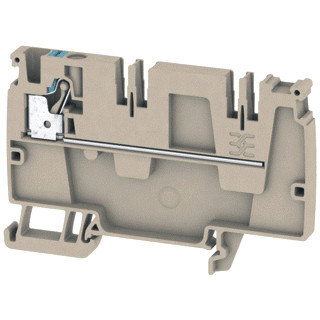 Weidmuller A-serie verbindingsrijgklem 0,5-4MM² eendr. 0,5-4MM² meerdr. beige