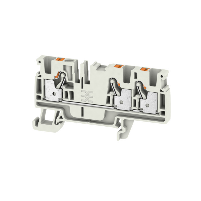 Weidmuller THM MT30X verbindingsrijgklem 0,5-4MM² eendr. 0,5-4MM² meerdr. grijs
