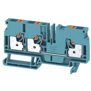 Weidmuller THM MT30X verbindingsrijgklem 0,5-6MM² eendr. 0,5-6MM² meerdr. blauw