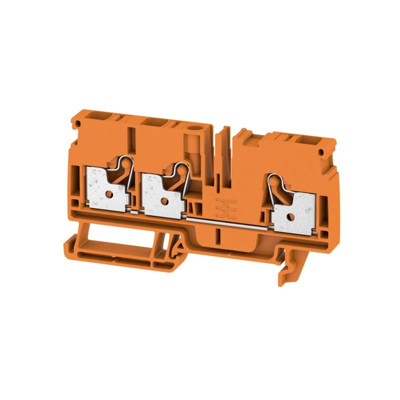 Weidmuller A-serie verbindingsrijgklem 0,5-6MM² eendr. 0,5-6MM² meerdr. oranje Weidmuller A-serie verbindingsrijgklem 0,5-6MM² eendr. 0,5-6MM² meerdr. oranje