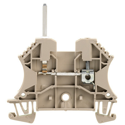 Weidmuller W-serie verbindingsrijgklem 0,5-4MM² eendr. 1,5-4MM² meerdr. beige