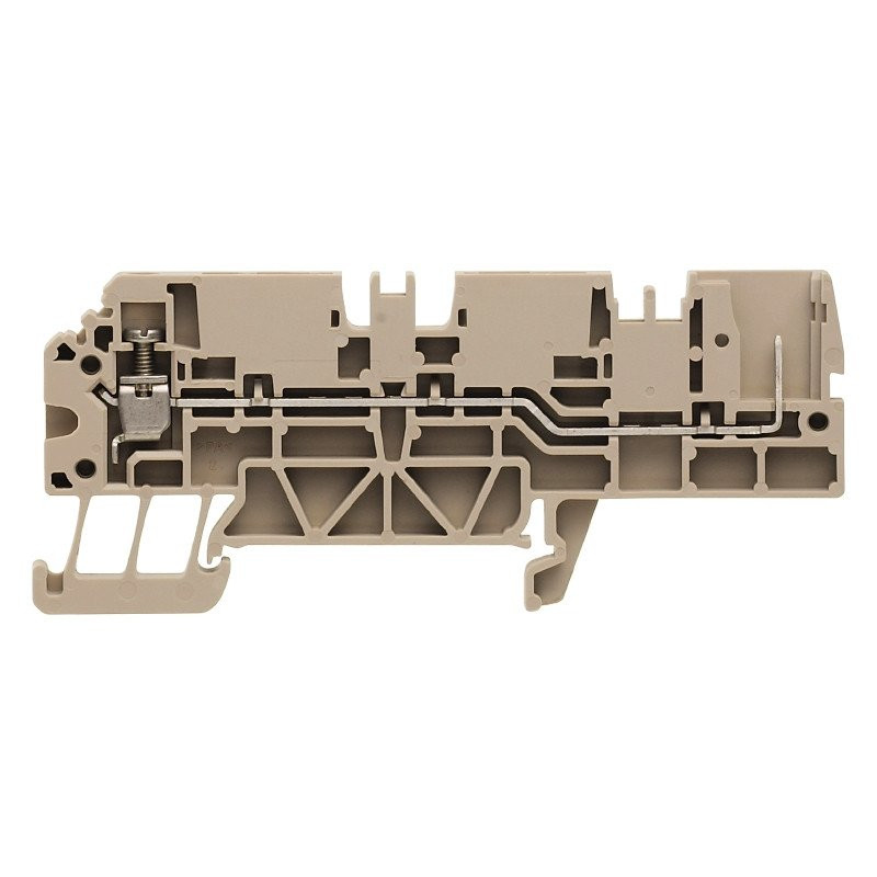 Weidmuller WDT verbindingsrijgklem 0,5-4MM² eendr. 1,5-4MM² meerdr. beige