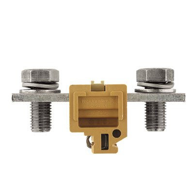 Weidmuller Sak-serie verbindingsrijgklem geel