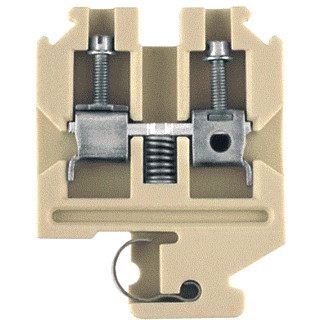 Weidmuller Sak-serie verbindingsrijgklem 0,5-6MM² eendr. beige