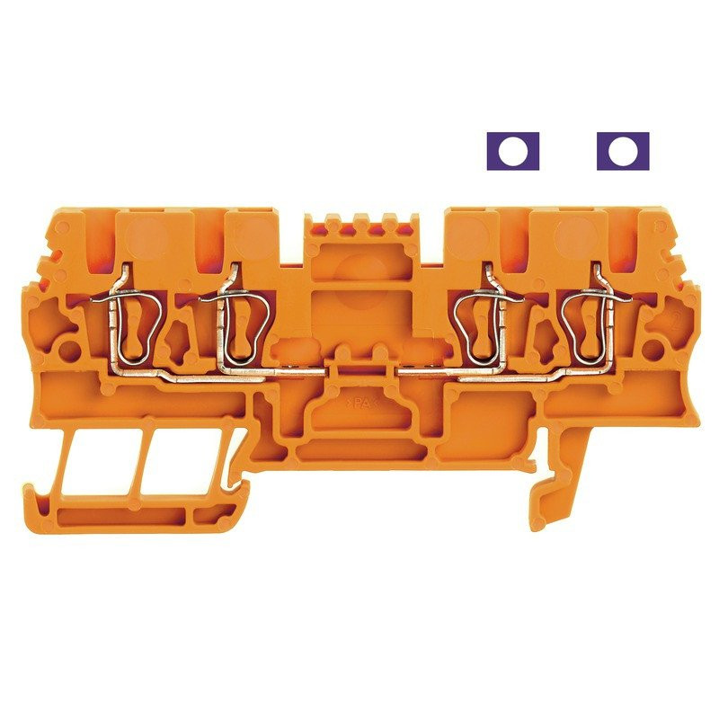 Weidmuller Zdu verbindingsrijgklem 0,5-1,5MM² eendr.