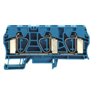 Weidmuller THM MT30X verbindingsrijgklem 1,5-16MM² eendr. 1,5-25MM² meerdr. blauw