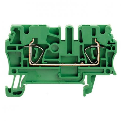 Weidmuller Verbindingsrijgklem 0,5-4MM² eendr. groen